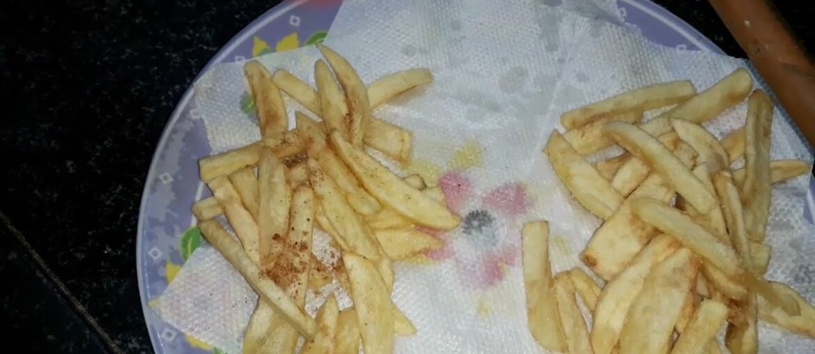 French Fries Recipe -Homemade French Fries Recipe with Tips& Tricks|M.R.A.KITCHENIShabnam Barduddin