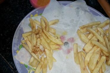 French Fries Recipe -Homemade French Fries Recipe with Tips& Tricks|M.R.A.KITCHENIShabnam Barduddin