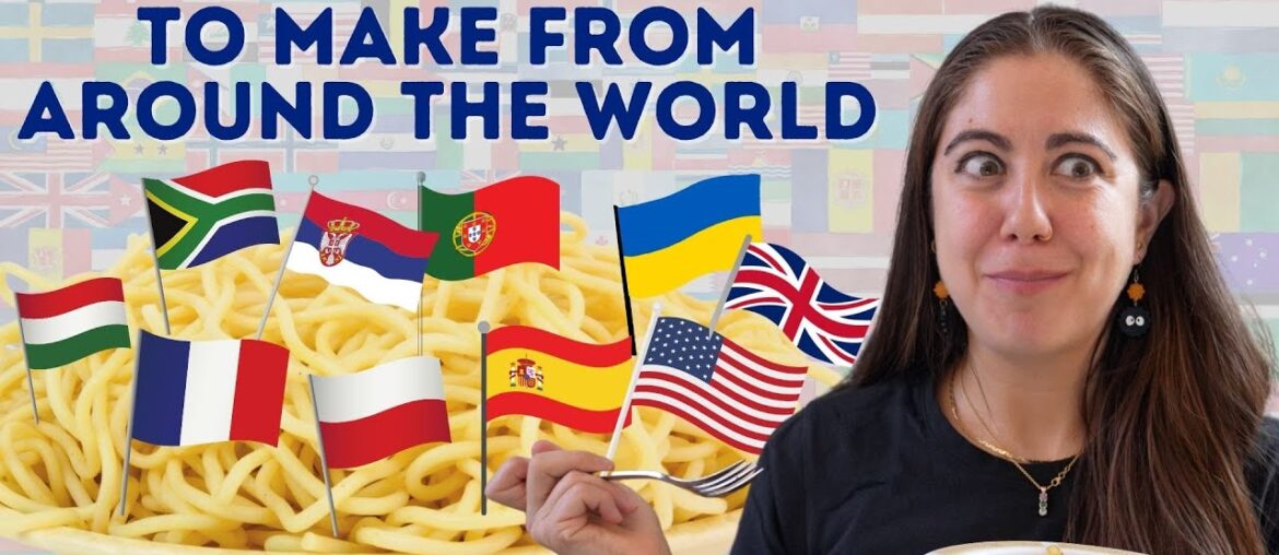 10 Ideas For Your Next Pasta Night From Around the World 10 Ideas For Your Next Pasta Night From Around the World