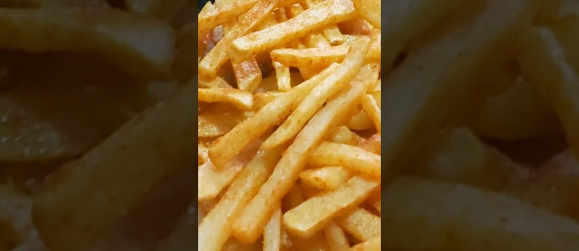 Masala French fries|French fries recipe| fries#lifestylecook#shorts