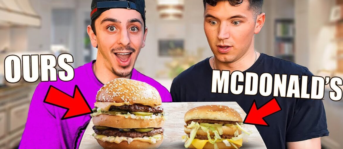 Remaking Popular Fast Food Meals (ft. Nick DiGiovanni) Remaking Popular Fast Food Meals (ft. Nick DiGiovanni)
