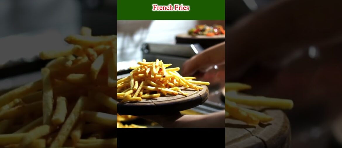 The ultimate French fries review: crispy, golden, and delicious! #shorts