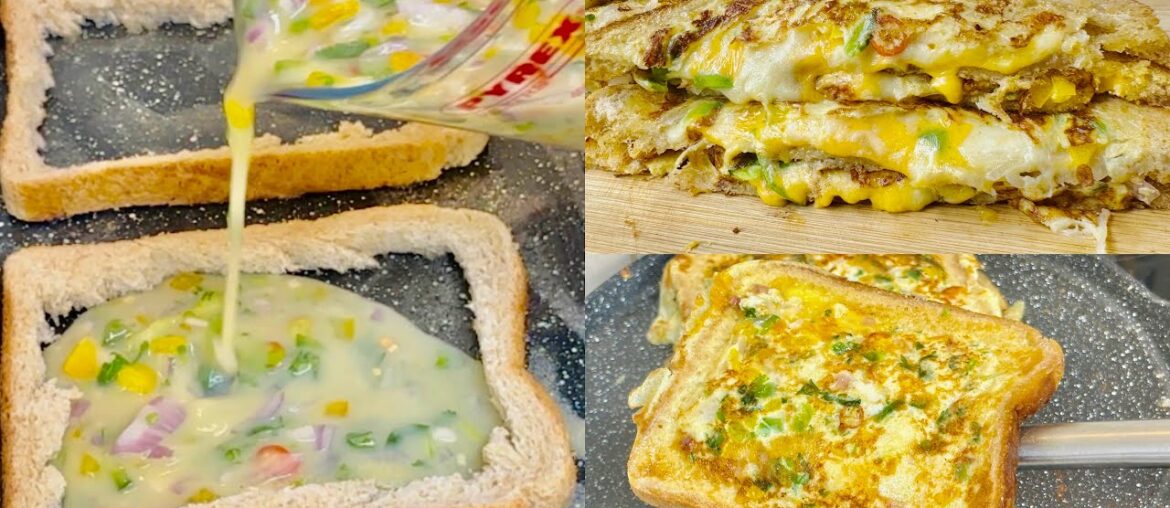 10 Minutes Recipe – Quick & easy breakfast egg omelette sandwich recipe 10 Minutes Recipe - Quick & easy breakfast egg omelette sandwich recipe