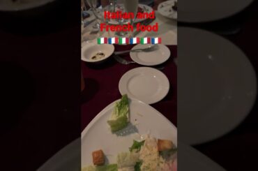 Italian and French food #food