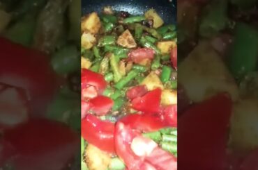 french beans recipe#short#cooking #bhaji