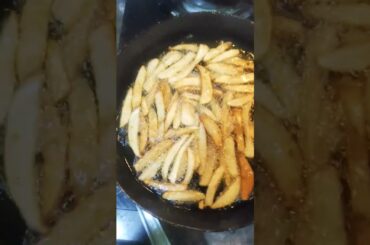 fresh french fries || easy iftar recipe #indianmomoftwoangels
