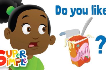 Do You Like Spaghetti Yogurt? | Super Simple Songs