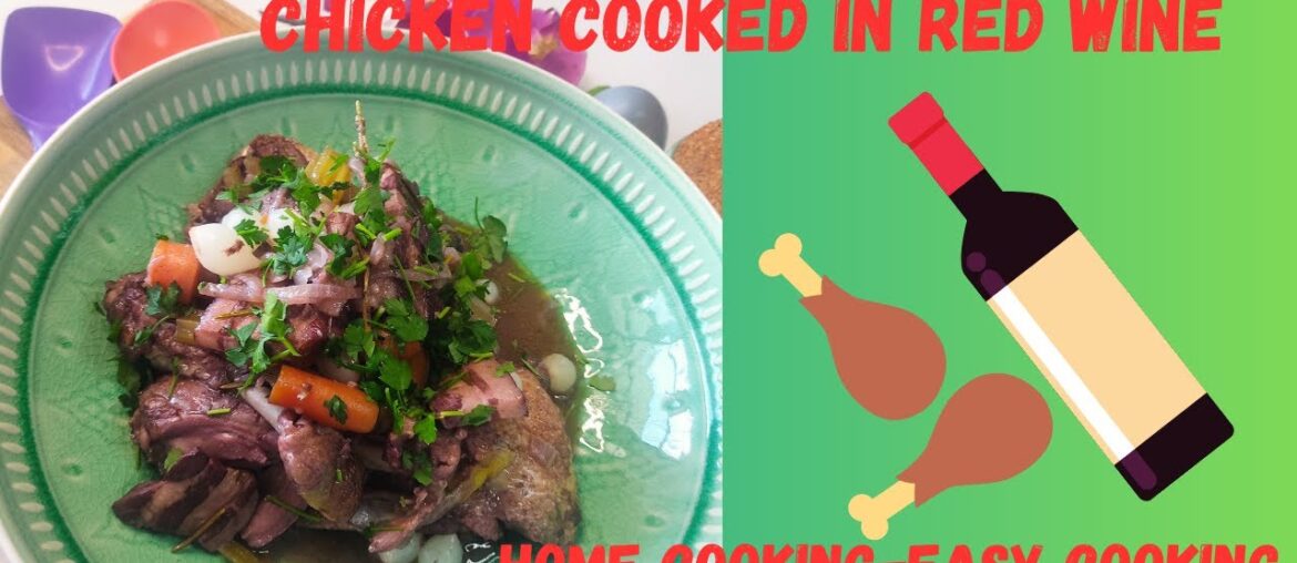 This French in red wine sauce you've never eaten before!! #coqauvin #chickenrecipe #chicken This French in red wine sauce you've never eaten before!! #coqauvin #chickenrecipe #chicken