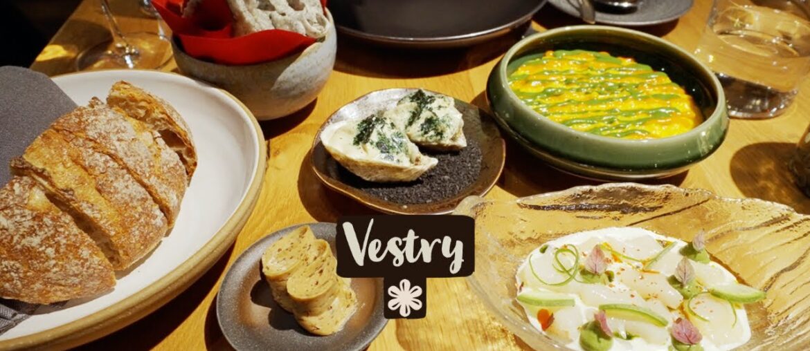 Eating at Vestry: Michelin One Star New American-Japanese Fusion in NYC