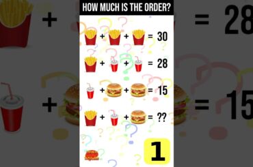 brainticklers How Much is the Order? #puzzle #puzzlegame #fun