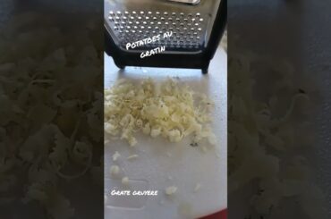 Cheesy, Potato au Gratin with GRUYERE & THYME #shorts #shortsfeed #viral #youtubeshorts #short