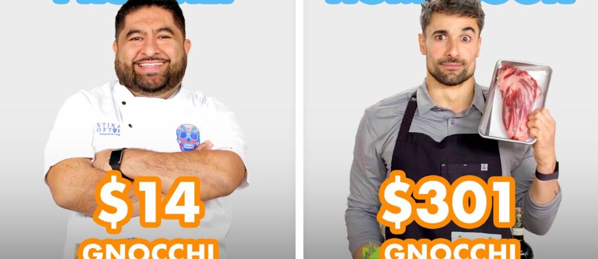 $301 vs $14 Gnocchi: Pro Chef & Home Cook Swap Ingredients | Epicurious $301 vs $14 Gnocchi: Pro Chef & Home Cook Swap Ingredients | Epicurious