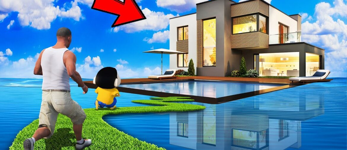 SHINCHAN AND FRANKLIN FOUND A SECRET MANSION NEAR SEA IN GTA 5 SHINCHAN AND FRANKLIN FOUND A SECRET MANSION NEAR SEA IN GTA 5