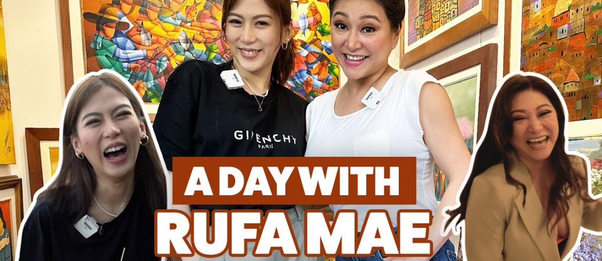 A Day with Rufa Mae by Alex Gonzaga