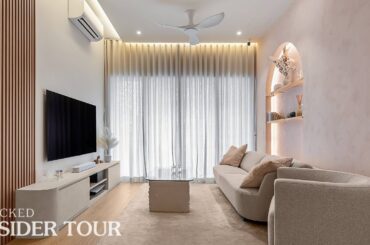 Inside A Beautiful Arch-Filled Home With A Cleverly Hidden Bedroom