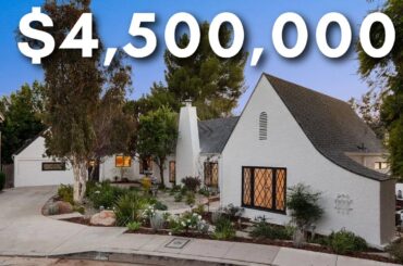 Inside a $4,500,000 Classic Hollywood Home with CANYON VIEWS | Mengunjungi Rumah Hollywood