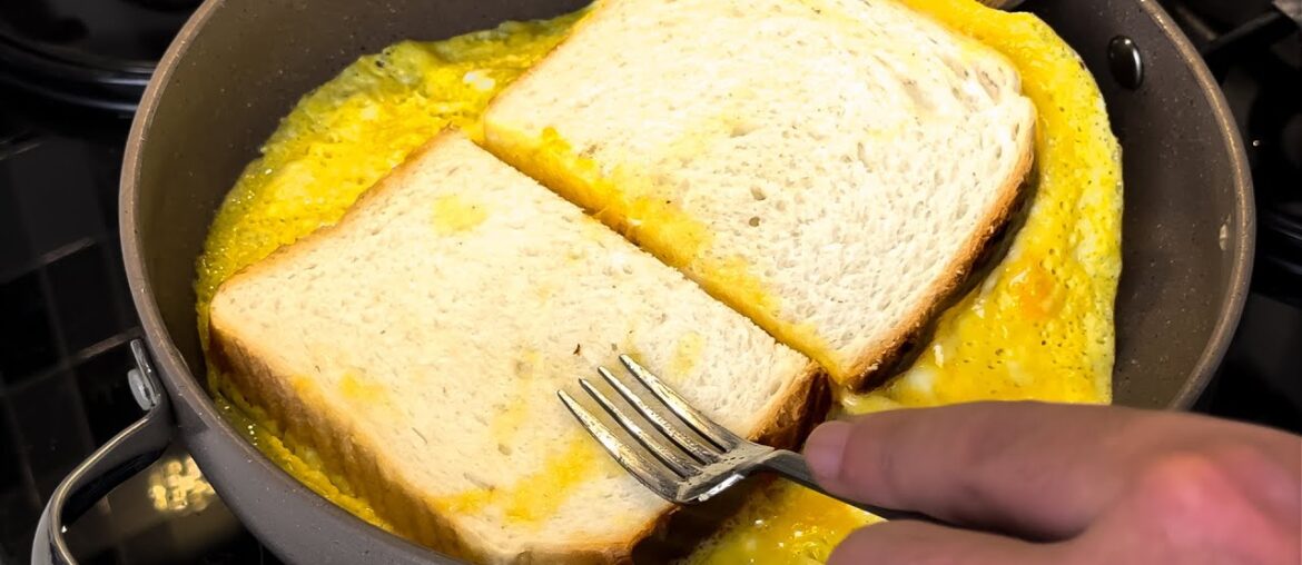Egg Toast Recipe / French Toast Omelette Sandwich | Egg Sandwich Hack | Pratical Egg Toast Recipe Egg Toast Recipe / French Toast Omelette Sandwich | Egg Sandwich Hack | Pratical Egg Toast Recipe
