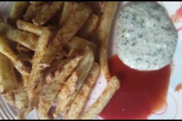 Crispy French Fries At Home !Delicious ! Potato sticks !  Potato Recipes !