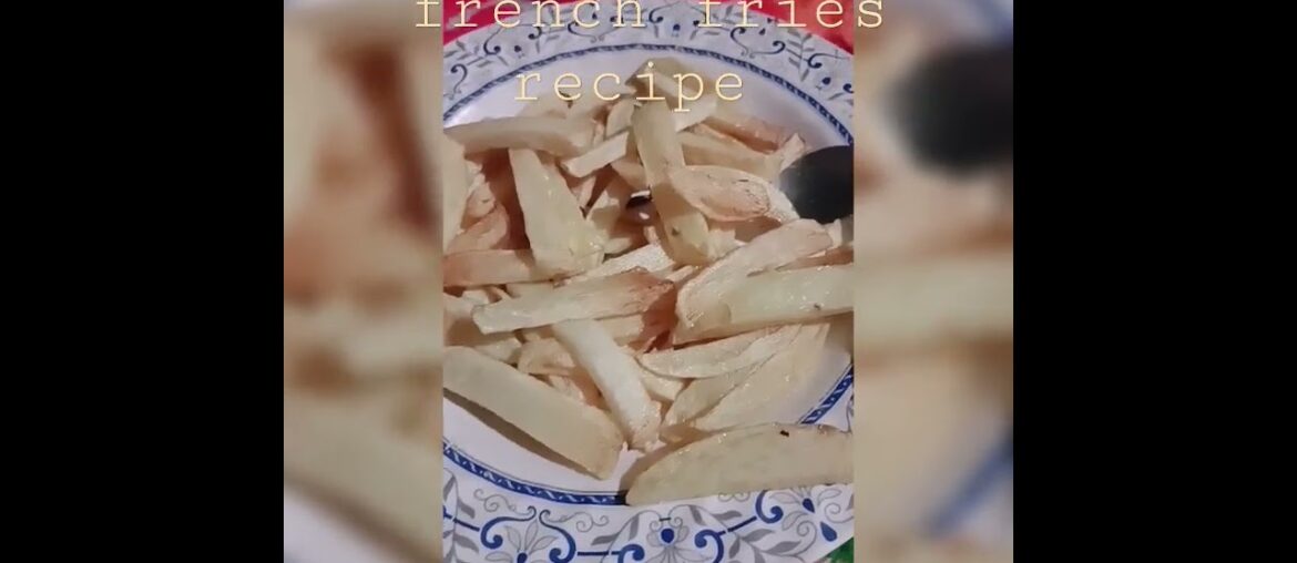 Easy to make french fries recipe #testyfood #frenchfries #deliciousrecipe #hameedasaeed6301