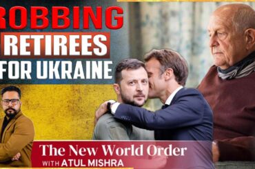 #TheNewWorldOrder : France is stealing from its elderlies and giving it to the Ukrainian joker