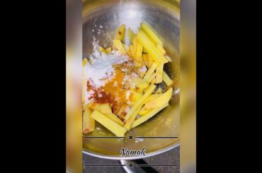 Crispy Masala French Fries | Homemade French Fries Recipe | Easy Snack Recipe #shortvideo