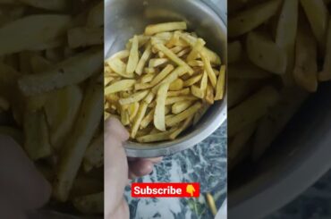 French fries quick recipe #frenchfries #frenchfriesrecipe #recipe #snacks #snackvideo #shorts #short