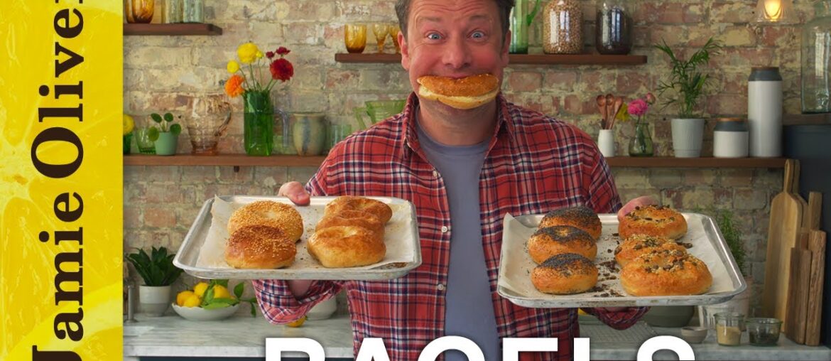 How to make Bagels | Jamie Oliver