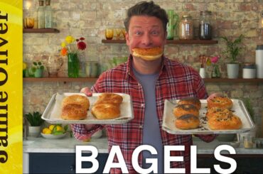 How to make Bagels | Jamie Oliver