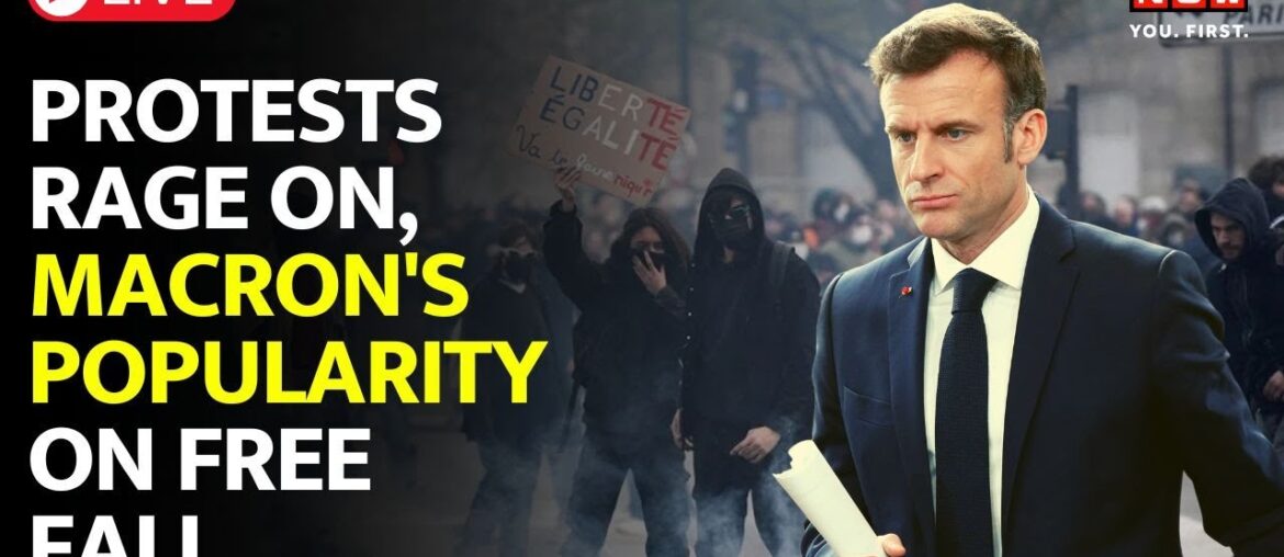 France Protests 2023: Emmanuel Macron's Popularity Falls | Pension Reforms |English News |World News France Protests 2023: Emmanuel Macron's Popularity Falls | Pension Reforms |English News |World News