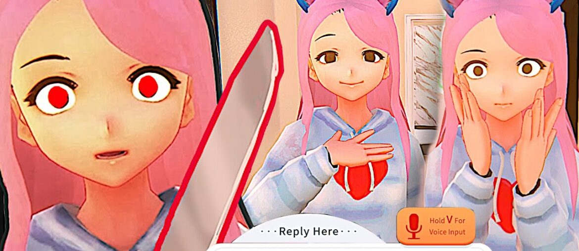 A Yandere Girlfriend Simulator That Uses Your Mic please don't use the knife - With You Til The End