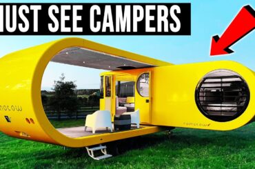 Innovative Campers We Wish Would Go into Mass Production (ft. Transformer RV Designs)