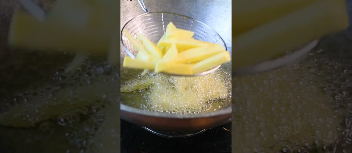 French fries ASMR Cooking #food #cooking #shorts #recipe #asmr #asmrvideo  #frenchfries