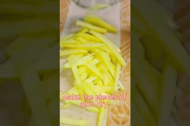 Crispy Masala French Fries | Homemade French Fries Recipe | Easy Snack Recipe | #shorts #ytshorts