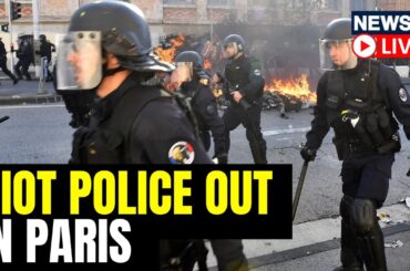 Riot Police On Paris Streets | Paris Protests Against Pension Reforms Live News Updates