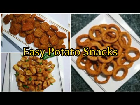 3 Amazing Potato Recipes ! Collections ! Delicious & Easy | Potato Snacks | French Fries | 3 Amazing Potato Recipes ! Collections ! Delicious & Easy | Potato Snacks | French Fries |