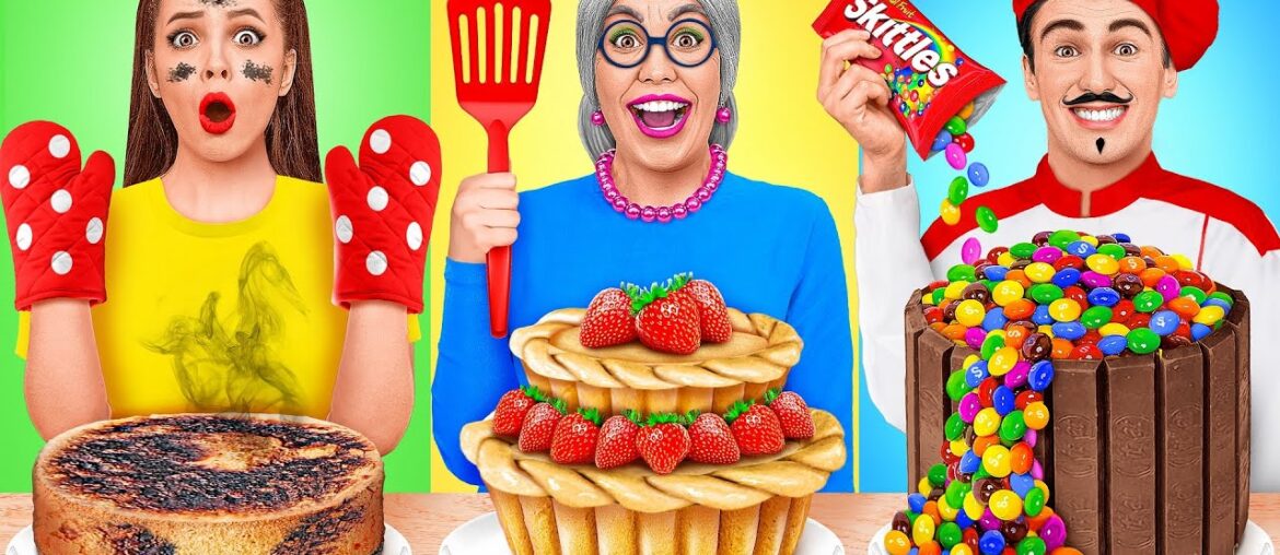 Me vs Grandma Cooking Challenge | Funny Food Situations by Multi DO Challenge