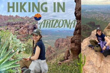 My First Big Hike in Arizona! Hiking Flatiron in the Superstition Mountains | French Girl in the USA