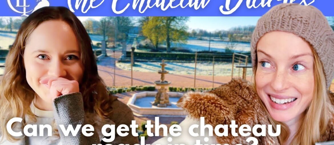 Easter Prep at the Chateau: Maria's Cracking the Whip! Easter Prep at the Chateau: Maria's Cracking the Whip!