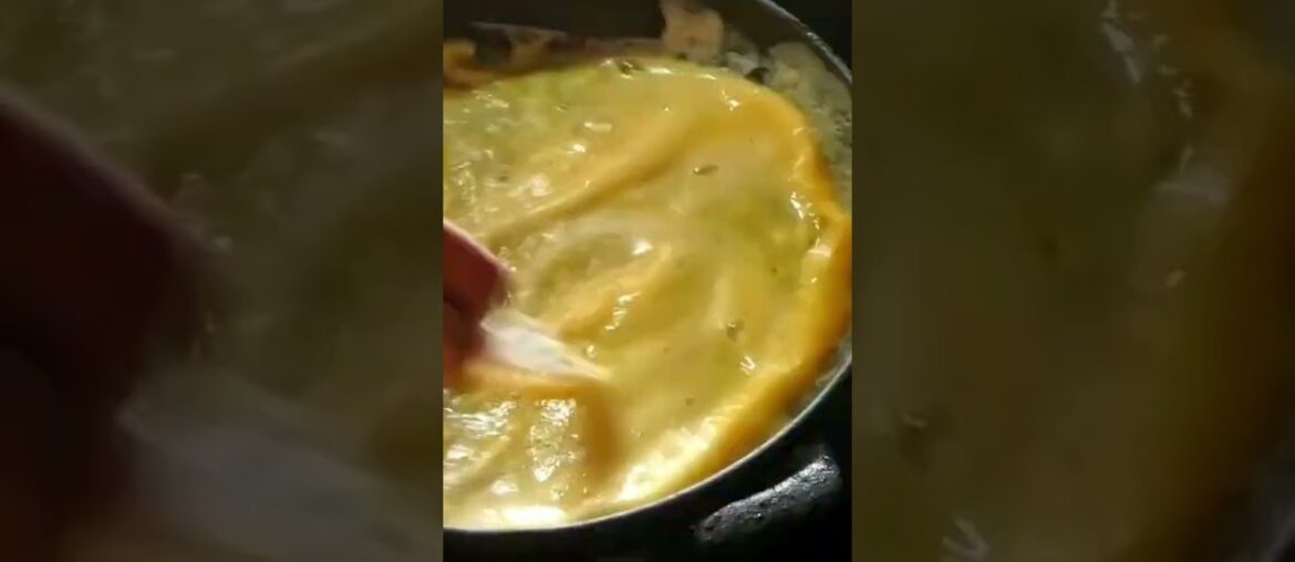 The Most Elegant, Easy French Omelete #shorts #food #recipe