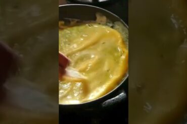 The Most Elegant, Easy French Omelete #shorts #food #recipe