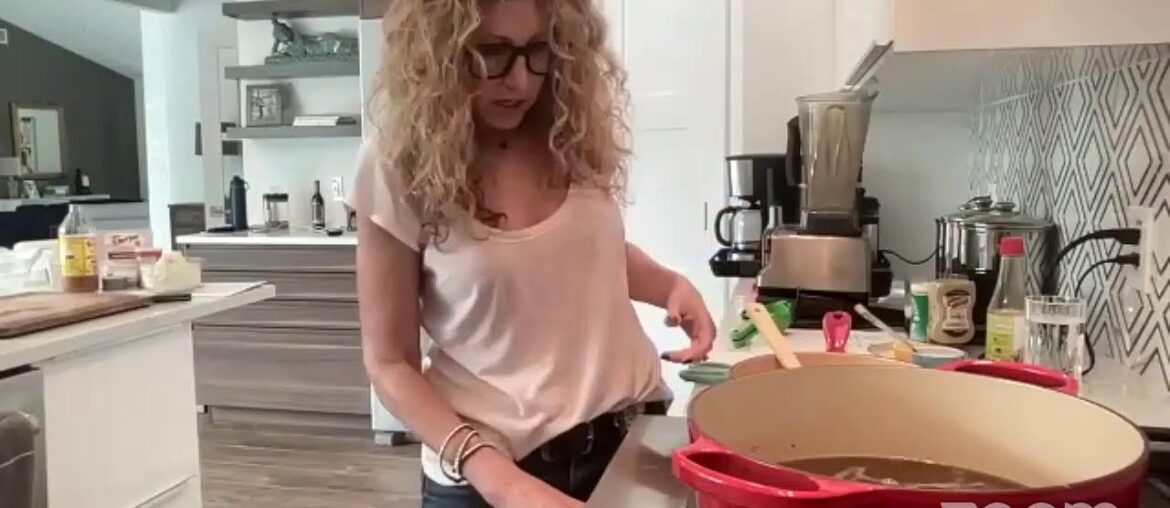 VEGAN FRENCH ONION SOUP, MILLET BREAD, CAESAR SALAD ENDIVE CUPS & CHAROSET WITH LAUREN BERNICK VEGAN FRENCH ONION SOUP, MILLET BREAD, CAESAR SALAD ENDIVE CUPS & CHAROSET WITH LAUREN BERNICK