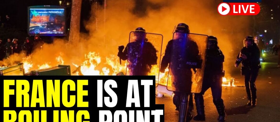 France Pension Protest News | Protestors Out in Paris Against Macron's Pension Bill | News18