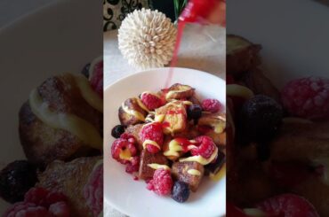 The Perfect French Toast? #frenchtoast #recipe #recipes #atf7 #fruit #fresh #daily #shorts #fyp #4u