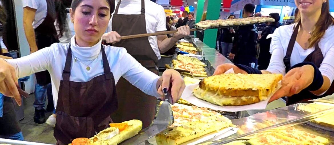 Iconic French Street Food. Sandwiches with Melted Cheese "Croque Monsieur", Baguette & French Toast