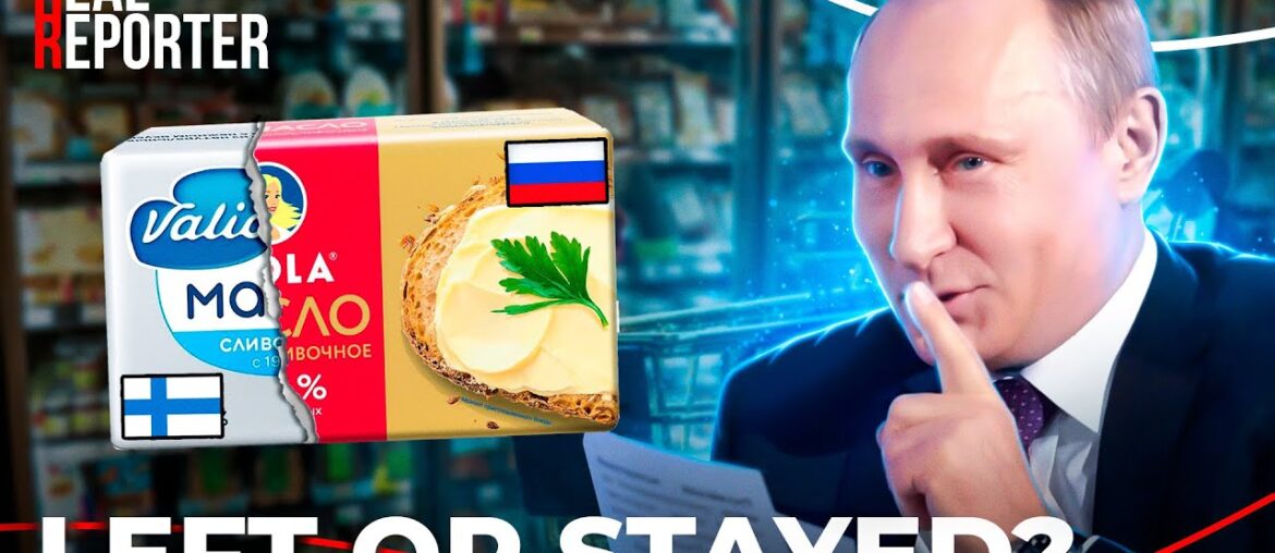 Why Western brands are still found in Russian supermarkets despite sanctions? Why Western brands are still found in Russian supermarkets despite sanctions?