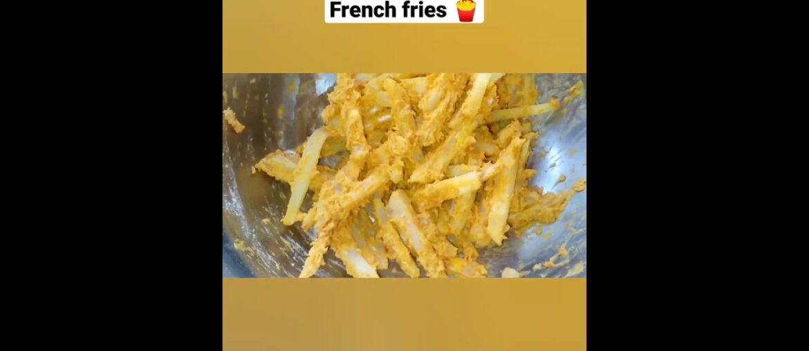 French fries recipe #french #snacks