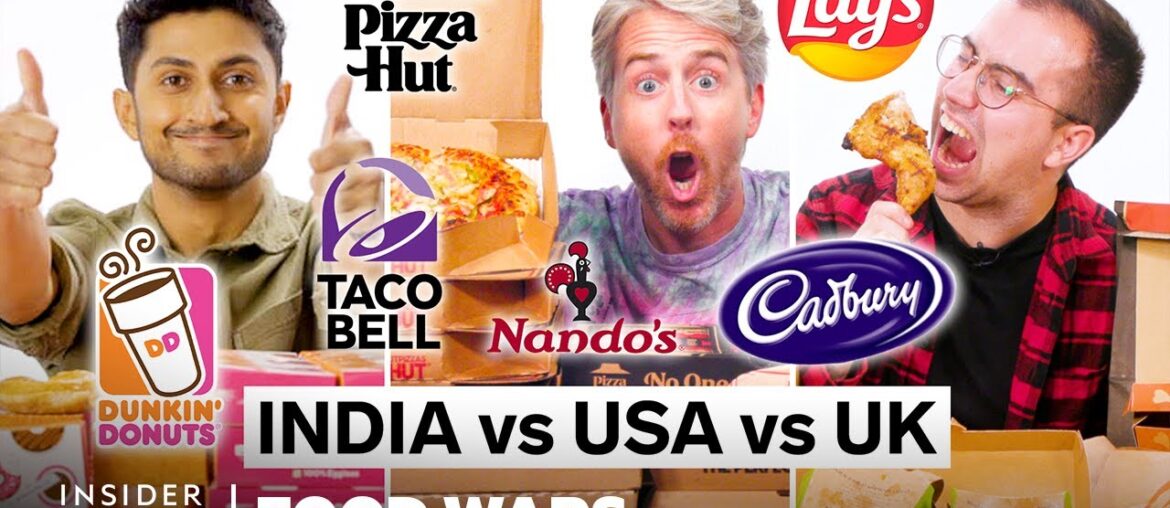 Food Wars India Season 2 Marathon | US vs UK vs India | Food Wars | Insider Food