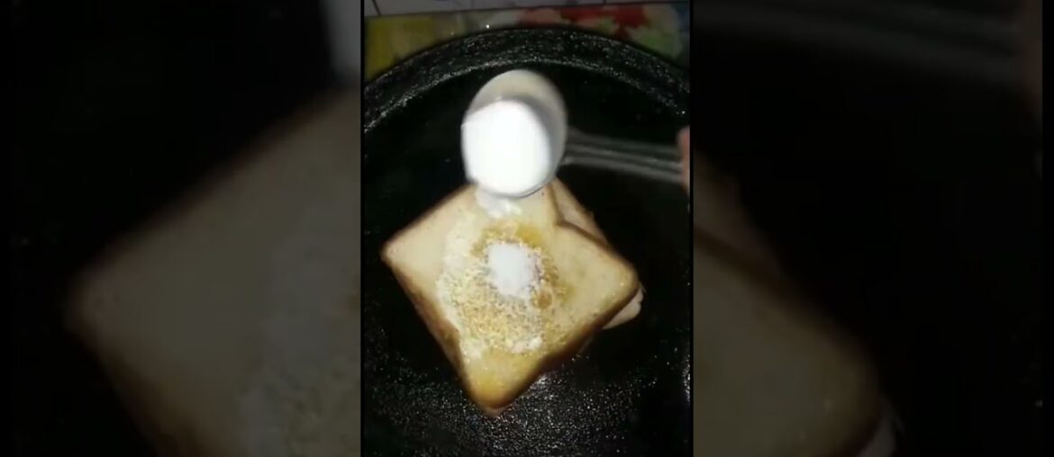 French toast breakfast recipe #youtubeshorts #foodie