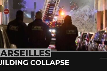 France: Several people trapped after building collapses in Marseilles