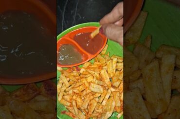 French fries #hyderabad #india #food #rajahmundry #youtubefood #vizag #snacks